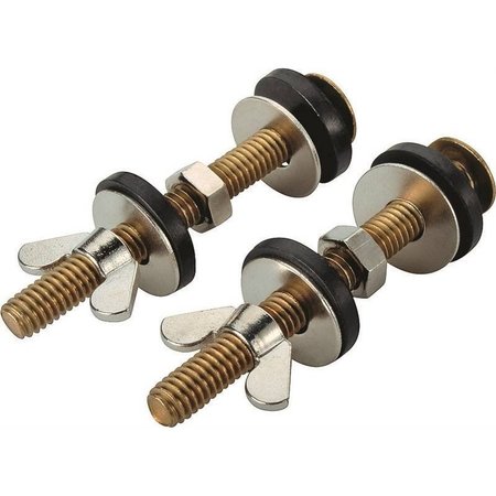 WORLDWIDE SOURCING Toilet Tank Bolts Brass 5/16X3 192265